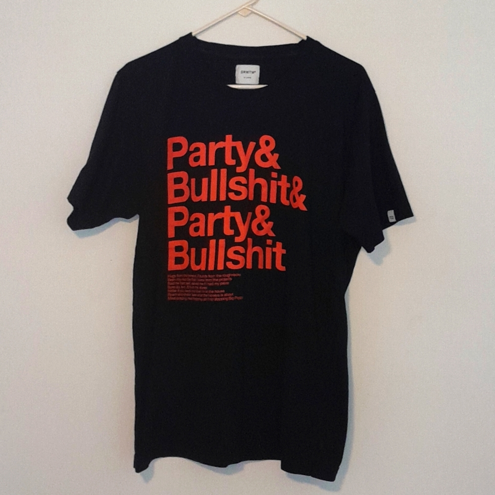 Mens XL Biggie Smalls Party & BS T-shirt